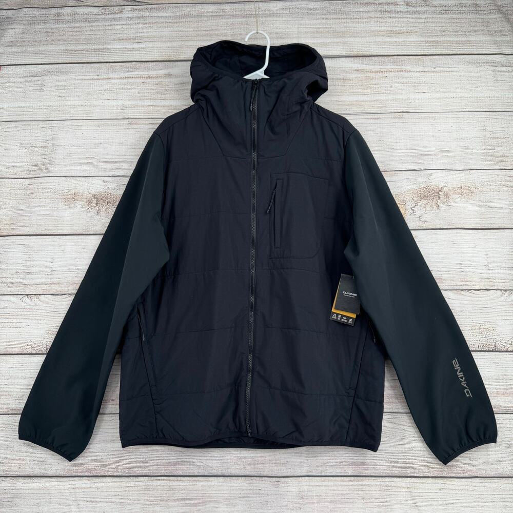 Dakine Cruiser‎ Insulated Hoodie Jacket Adult Large Black Full Zip NEW